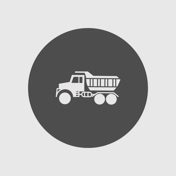 Plantilla Logotipo Camión Enorme — Archivo Imágenes Vectoriales