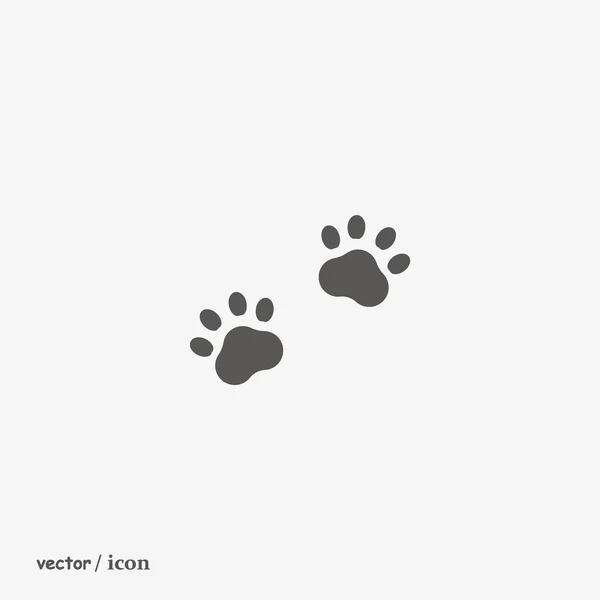 Animal Footprint Vector Illustration — Stock Vector