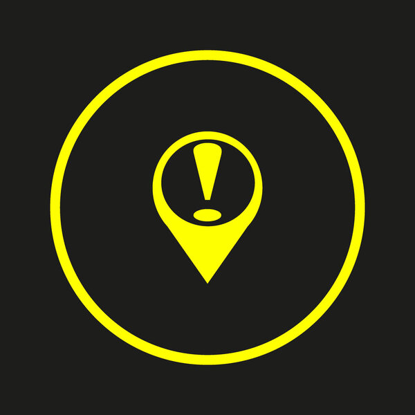 Векторная иллюстрация восклицательного знака
