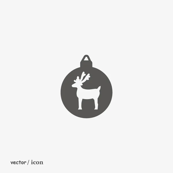 Colorido Navidad Bauble Vector Ilustración — Vector de stock