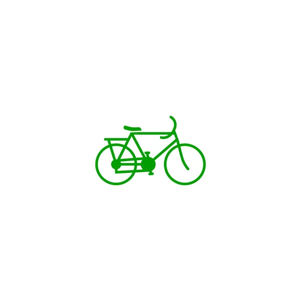 Simple Bicycle Icon Vector Illustration — Stock Vector