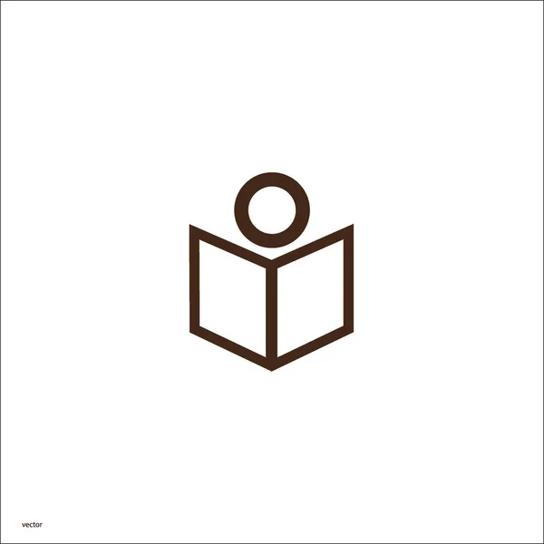 カラフルな抽象的な本のベクトル図 — ストックベクタ