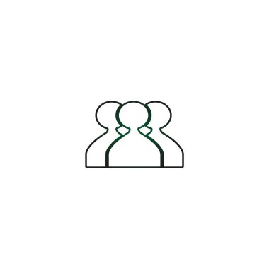 iş ekibi simgesi, vektör illüstrasyonu 