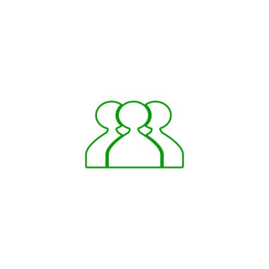 iş ekibi simgesi, vektör illüstrasyonu 