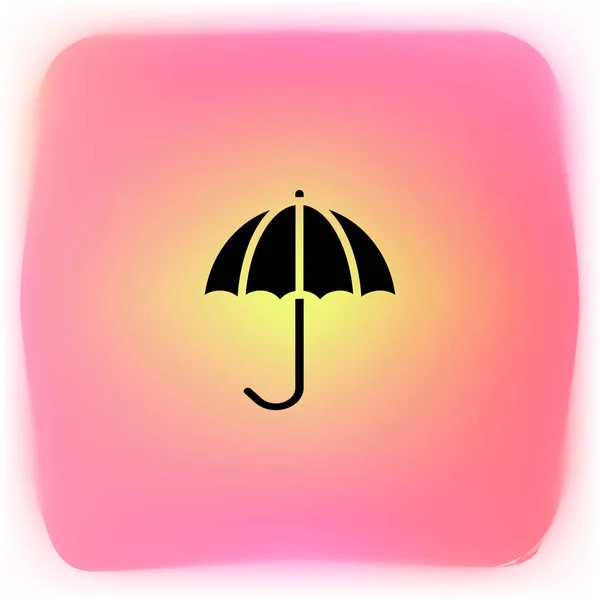 Umbrella Web Ícone Ilustração Vetorial — Vetor de Stock