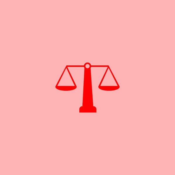 Lady Justice Vågen Vektorillustration — Stock vektor