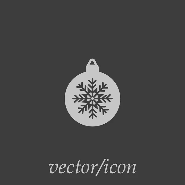 Colorido Navidad Bauble Vector Ilustración — Archivo Imágenes Vectoriales