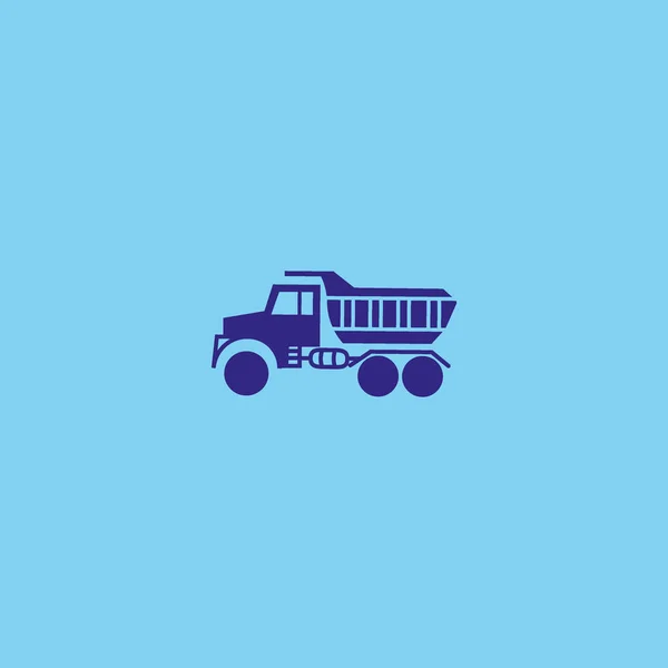 Plantilla Logotipo Camión Enorme — Vector de stock
