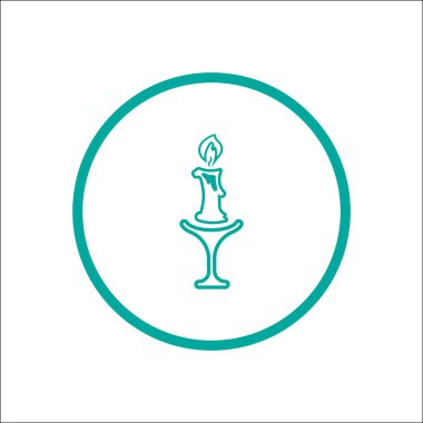 mum, vektör çizim minimalist simgesi