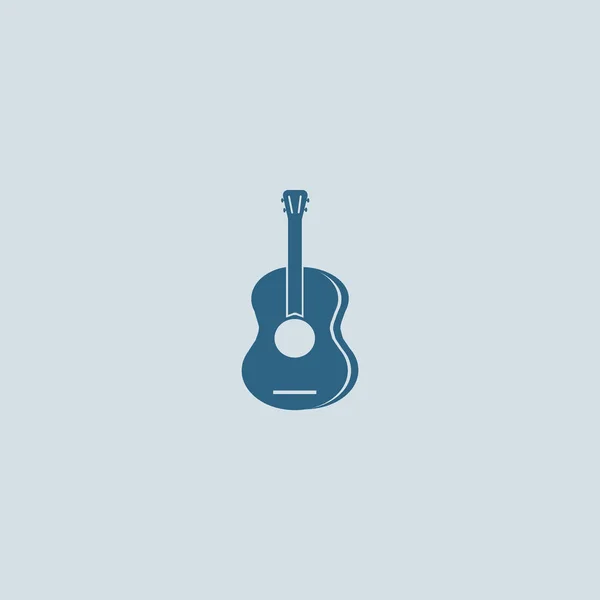 Gitarre Web Icon Vektorillustration — Stockvektor