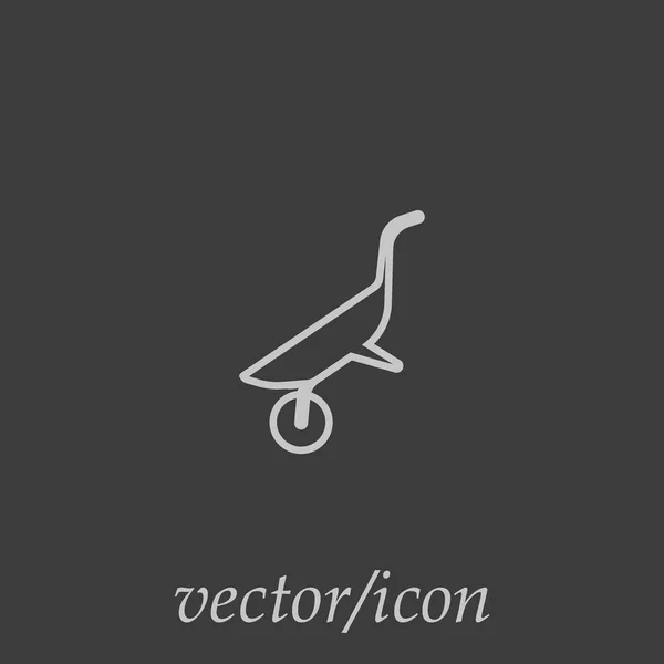 Иконка Тачки Векторная Иллюстрация — стоковый вектор