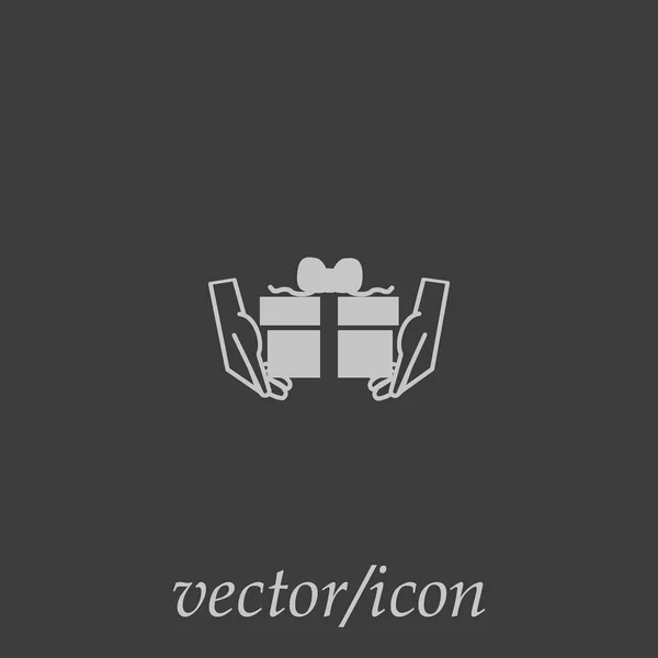 Illustration Vectorielle Boîte Cadeau Coloré — Image vectorielle