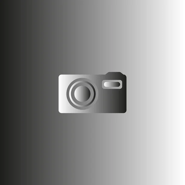 Icône Vectorielle Minimaliste Appareil Photo — Image vectorielle