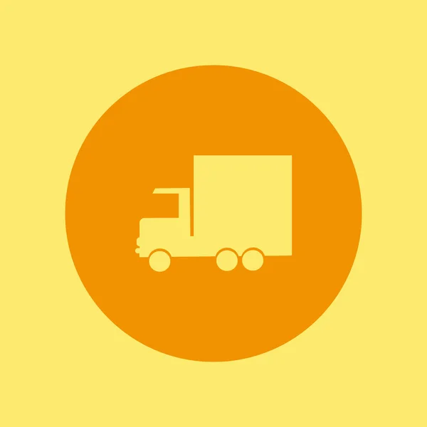 Huge Delivery Truck Vector Illustration — Stock Vector