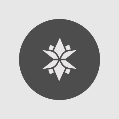 Grafik renkli süsleme, vektör çizim