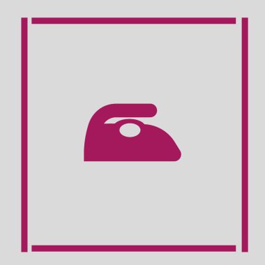 demir düz simgesine basın