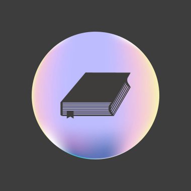 Renkli kitap vektör Illustration