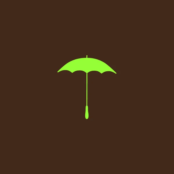 Schirm Web Ikone Vektorillustration — Stockvektor