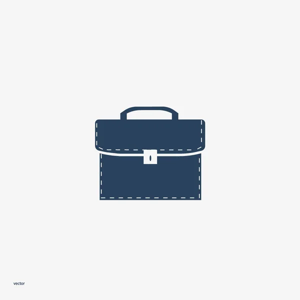 Modèle Élégant Logo Valise — Image vectorielle