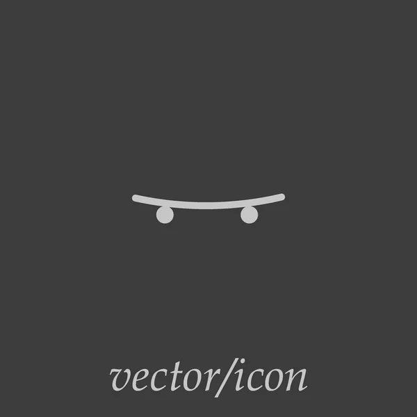 Pequeño Vector Skate Ilustración — Vector de stock