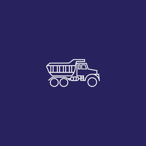 Modèle Logo Camion Énorme — Image vectorielle