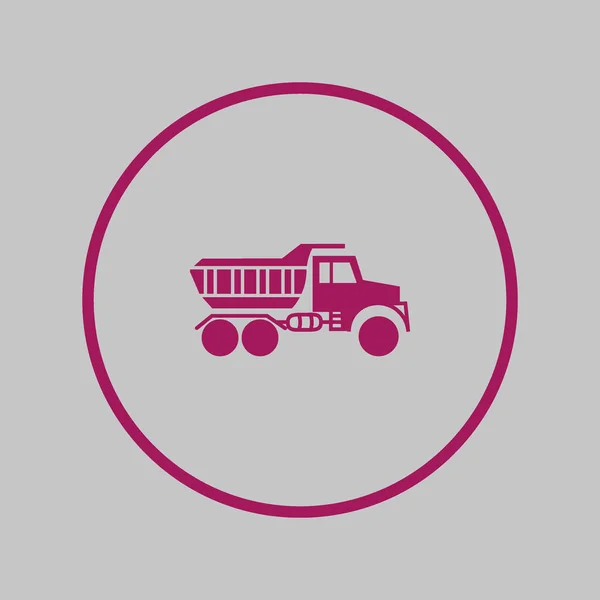 Modèle Logo Camion Énorme — Image vectorielle