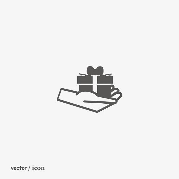 Colorido Regalo Caja Vector Ilustración — Vector de stock