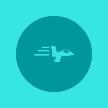 Oryantal uçak logo şablonu