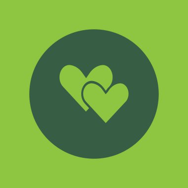 Kalpler web simgesi, vektör çizim 