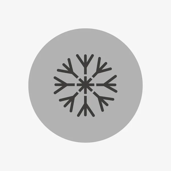 Εικονογράφηση Διάνυσμα Πολύχρωμο Νιφάδα Χιονιού — Διανυσματικό Αρχείο