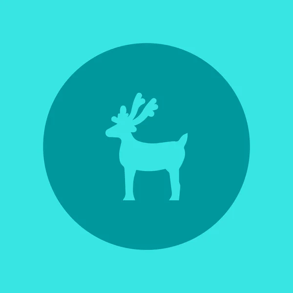 Χριστούγεννα Ταράνδων Πρότυπο Λογότυπο — Διανυσματικό Αρχείο