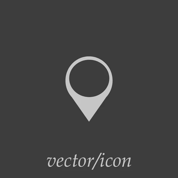 Иконка Плоском Стиле Векторная Иллюстрация — стоковый вектор