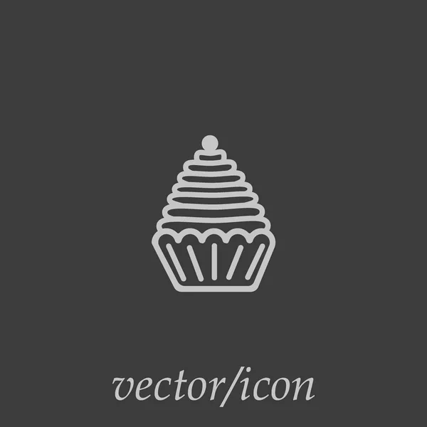 Delicious Cake Vector Illustration — Stock Vector