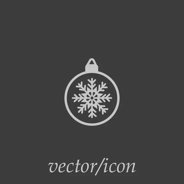 Colorido Navidad Bauble Vector Ilustración — Archivo Imágenes Vectoriales