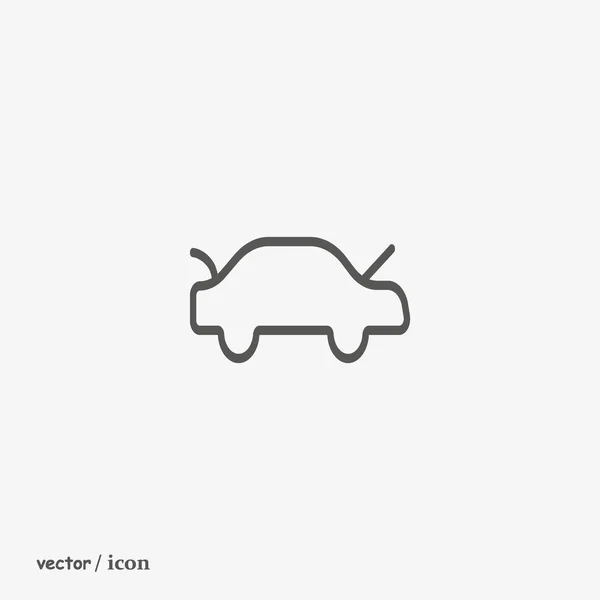 Colorful Modern Car Vector Illustration — Stock Vector