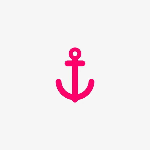 Anchor 아이콘 Vector Illustration — 스톡 벡터