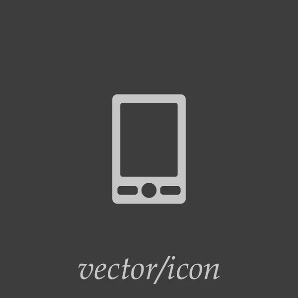 Smartphone Flaches Symbol Vektorillustration — Stockvektor