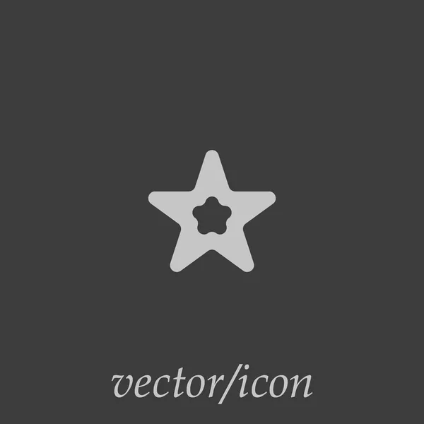 Star Sign Vector Iilustration — Stock Vector