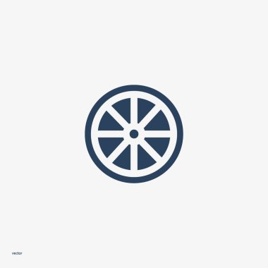 minimalist vektör simge dilimlenmiş limon