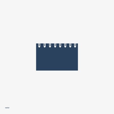 defter basit simge vektör çizim 