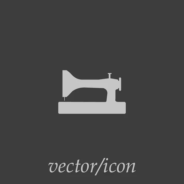 Máquina Coser Minimalista Vector Icono Ilustración — Vector de stock