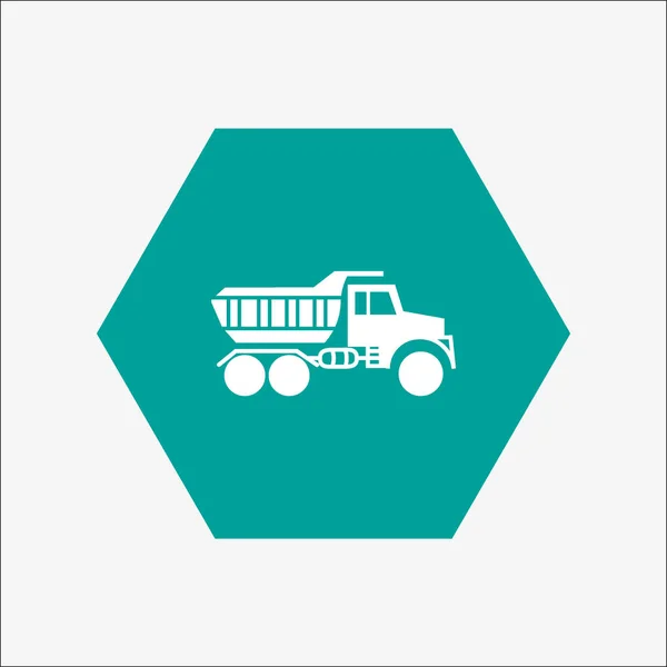 Huge Truck Logo Template — Stock Vector