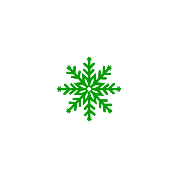 Minimalistic Illustration Snowflake Vector Icon — Stock Vector