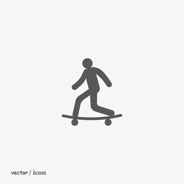 Homem Skate Ilustração Vetorial —  Vetores de Stock