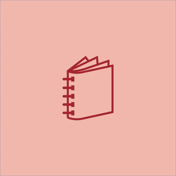 Bunte Copybook Vektor Illustration — Stockvektor