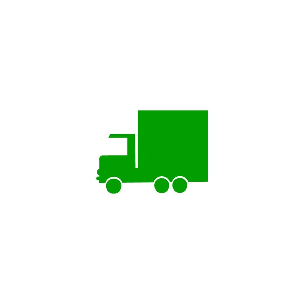 Huge Delivery Truck Vector Illustration — Stock Vector