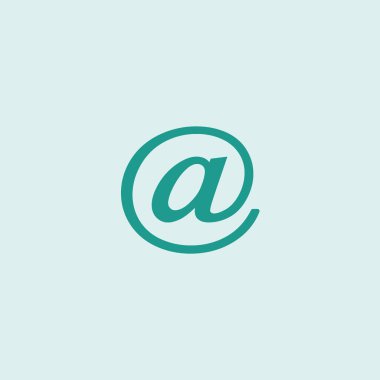 basit minimalisitc vektör simgesi simgesi