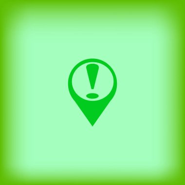 ünlem işareti vektör çizim