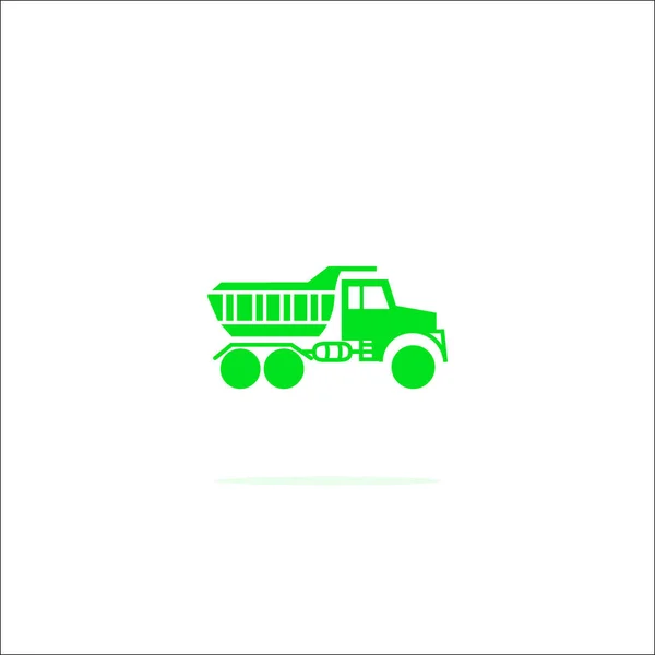 Huge Truck Logo Template — Stock Vector