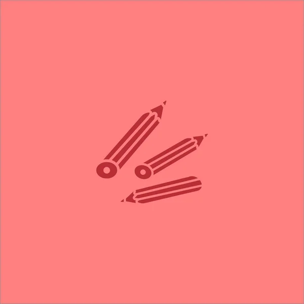 Colorful Pencil Vector Illustration — Stock Vector